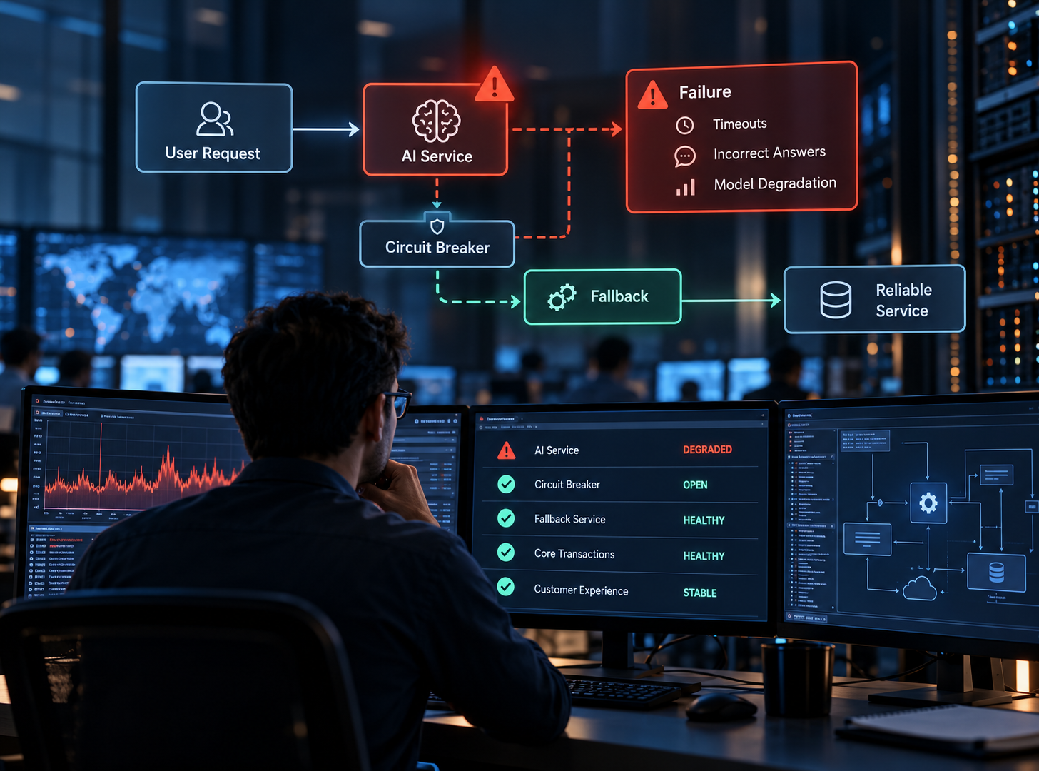 When AI Fails: Engineering Fault-Tolerant Mission-Critical Systems
